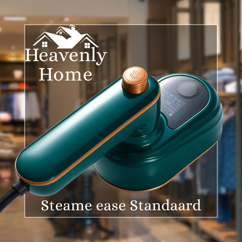 SteamEase – Het 2-in-1 stoom- & strijkwonder voor altijd kreukvrije kleding.