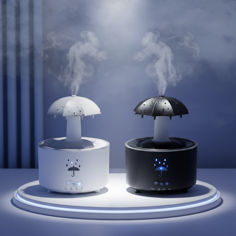 AquaBreeze – Rotating Water Droplet Aromatherapie Diffuser