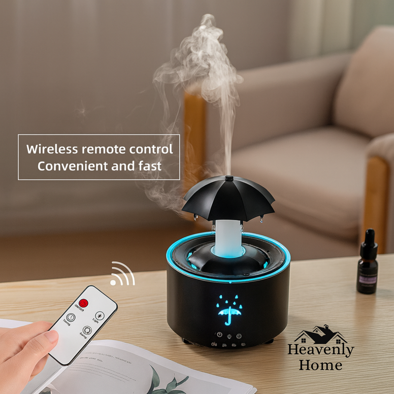 AquaBreeze – Rotating Water Droplet Aromatherapie Diffuser