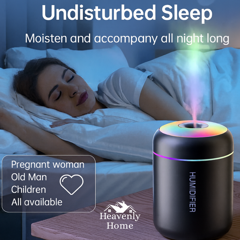 AeroMist Mini Luchtbevochtiger – Fris & Gezond in Elke Ruimte