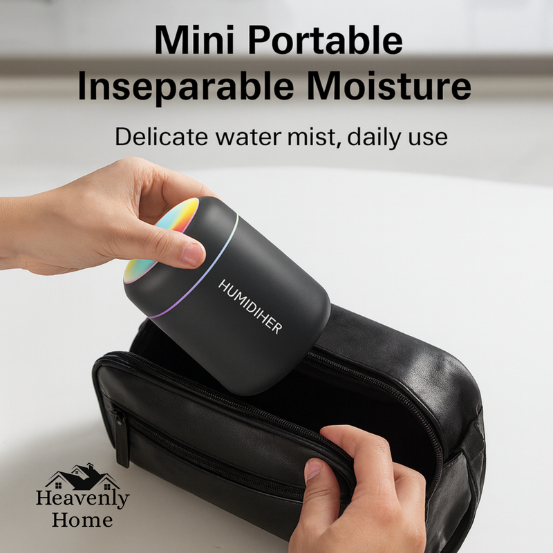 AeroMist Mini Luchtbevochtiger – Fris & Gezond in Elke Ruimte