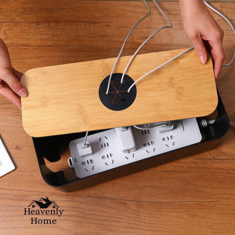 Kabel Management Box – Stijlvol & Functioneel