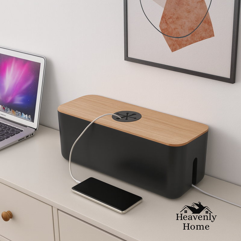 Kabel Management Box – Stijlvol & Functioneel