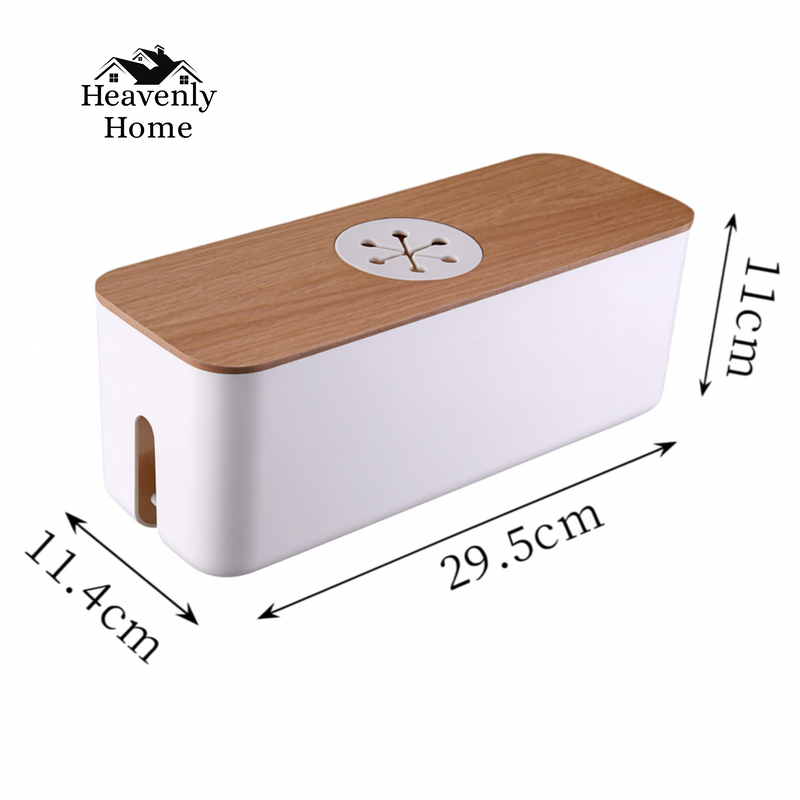 Kabel Management Box – Stijlvol & Functioneel