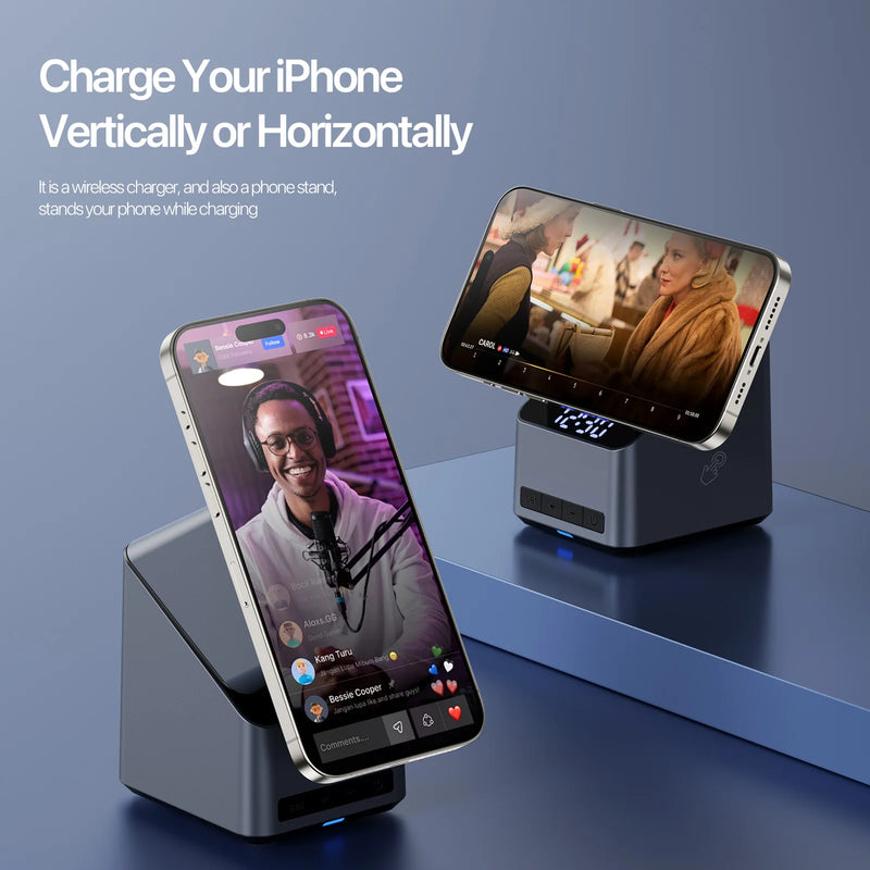 MagCharge Pro 4-in-1 – Magnetische Draadloze Snellader