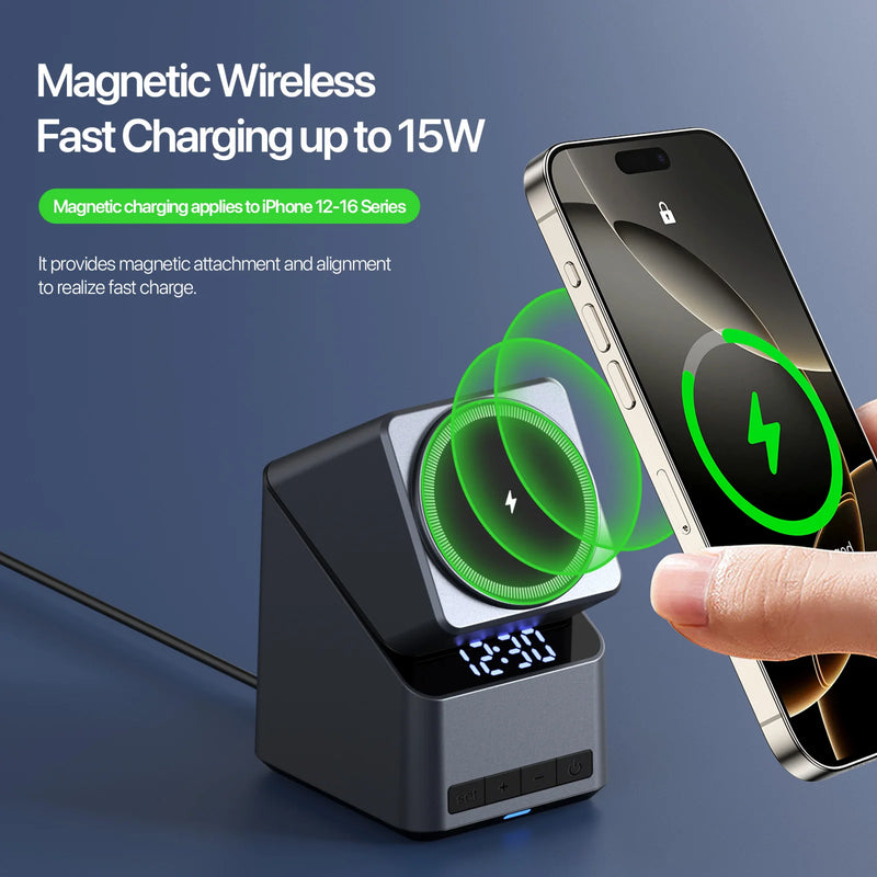 MagCharge Pro 4-in-1 – Magnetische Draadloze Snellader